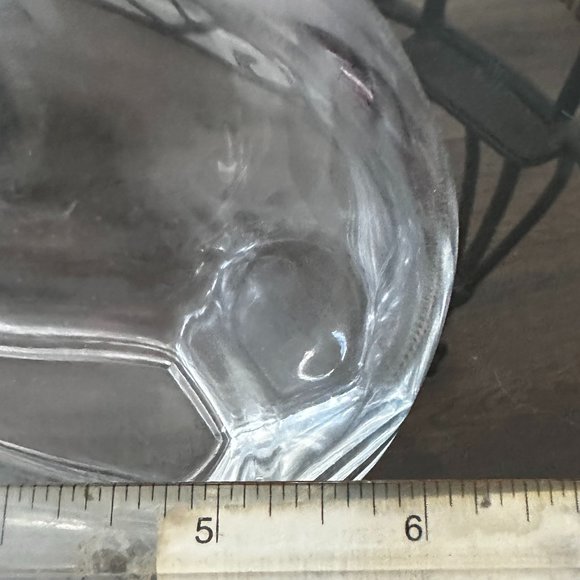 Vintage Luigi Bormioli 9" Light & Music Crystal 9" Decanter Made in Italy - Picture 6 of 7